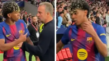 موندو توضح سبب غضب لامين يامال في مباراة برشلونة وأتلتيكو مدريد